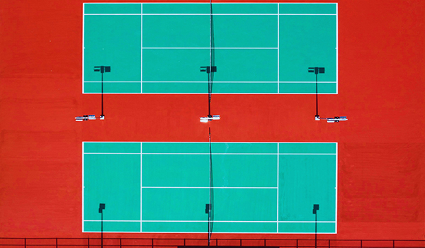 Tennis Court Construction in Ujjain
