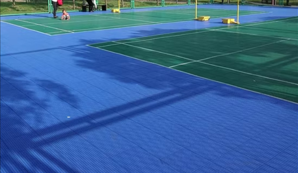 Tennis Court Flooring PP Tiles in Agara