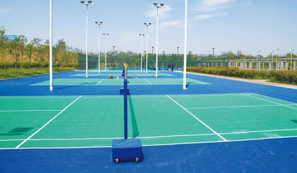 Tennis Court Flooring PP Tiles in Agara