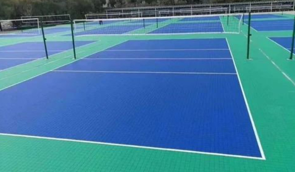 Tennis Court Flooring PP Tiles in Agara